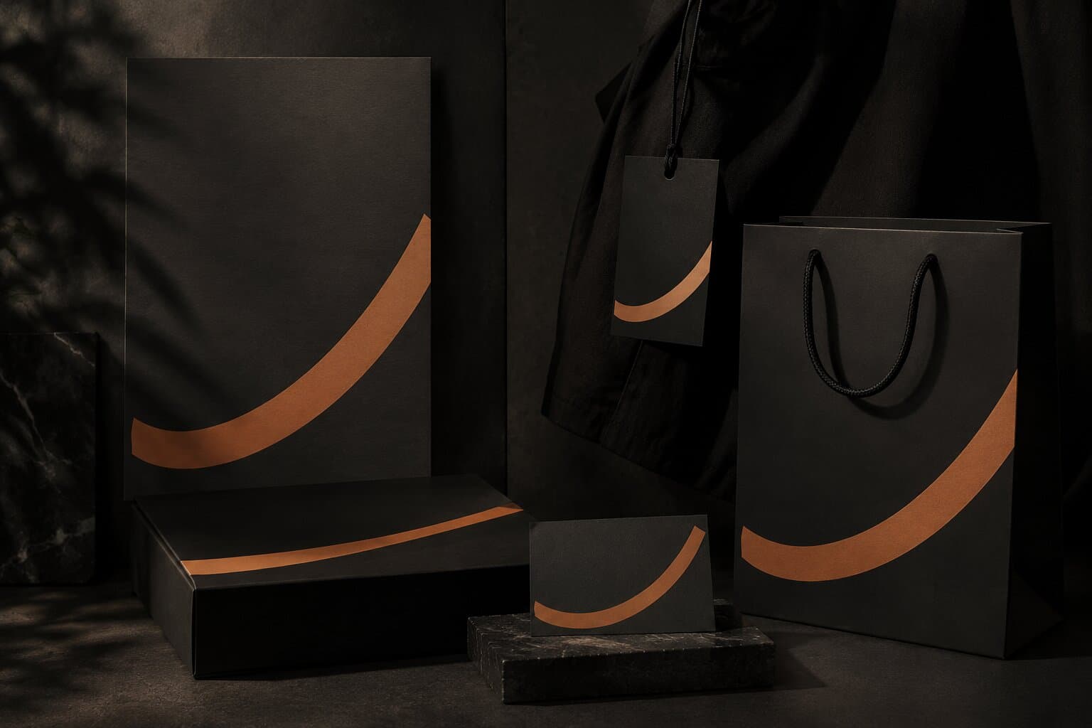 Graphic elements mockup